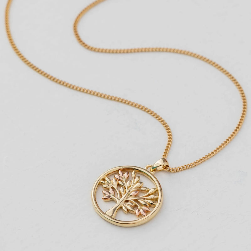 Clogau 9ct Gold Tree Of Life Necklace GTOL0015