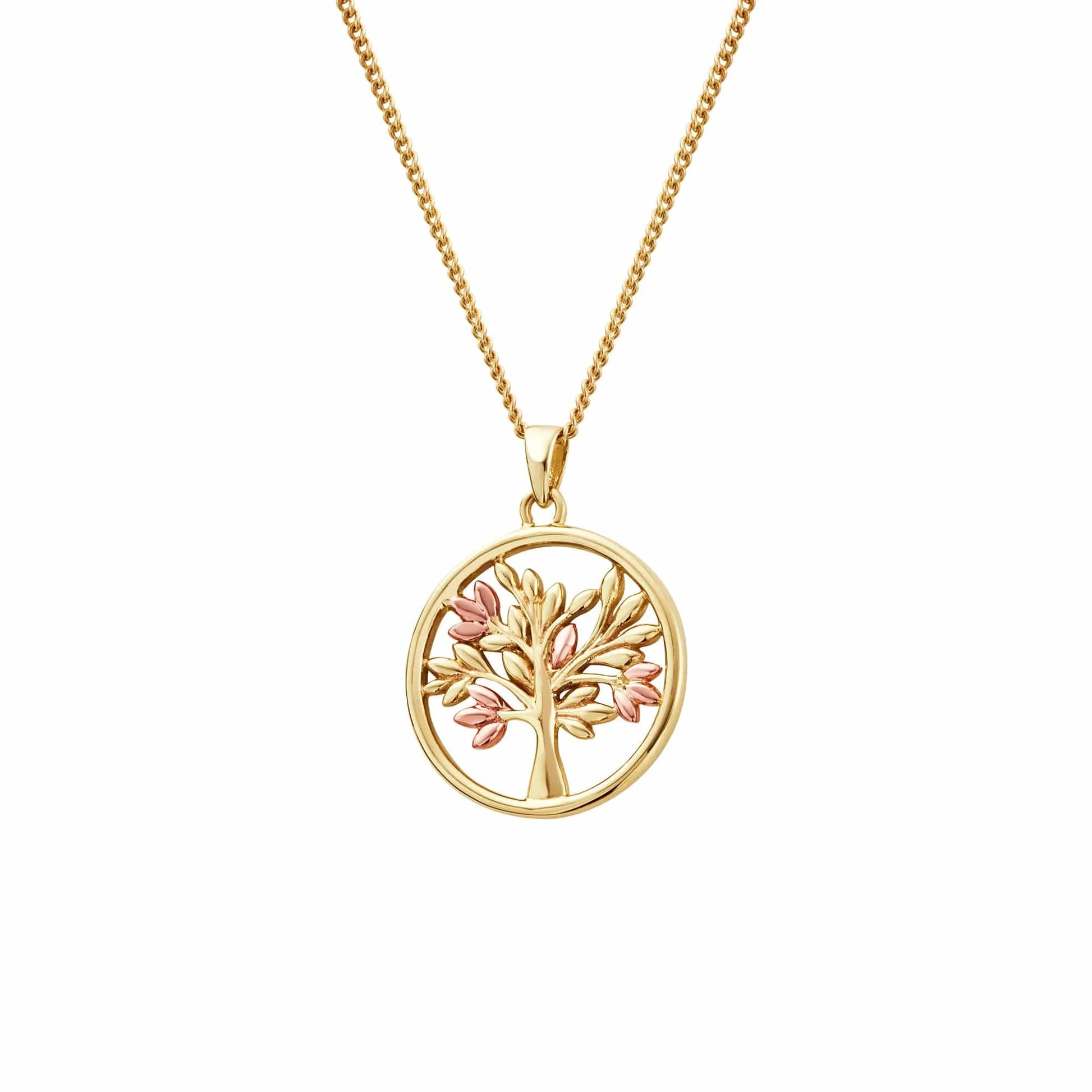 Clogau 9ct Gold Tree Of Life Necklace GTOL0015