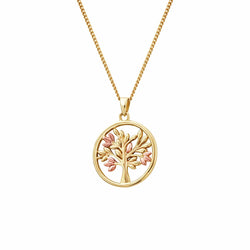 Clogau 9ct Gold Tree Of Life Necklace GTOL0015