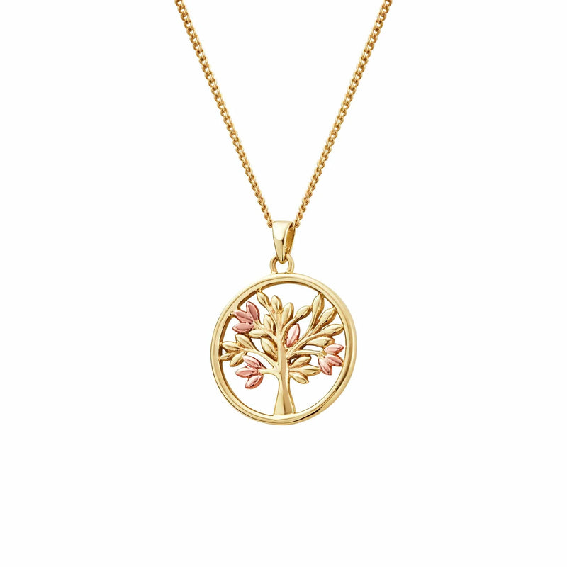 Clogau 9ct Gold Tree Of Life Necklace GTOL0015