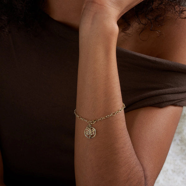 Clogau 9ct Gold Tree Of Life Bracelet GTOL0017