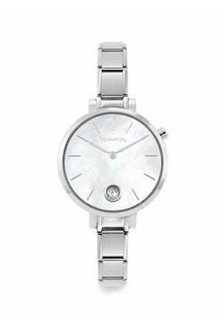 Nomination Ladies Composable Classic Time Watch In Stainless Steel