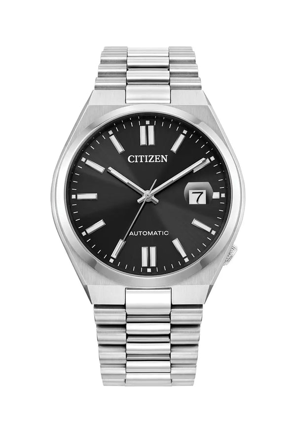 Citizen Gents Tsuyosa Black Dial Automatic Bracelet Watch Stainless Steel