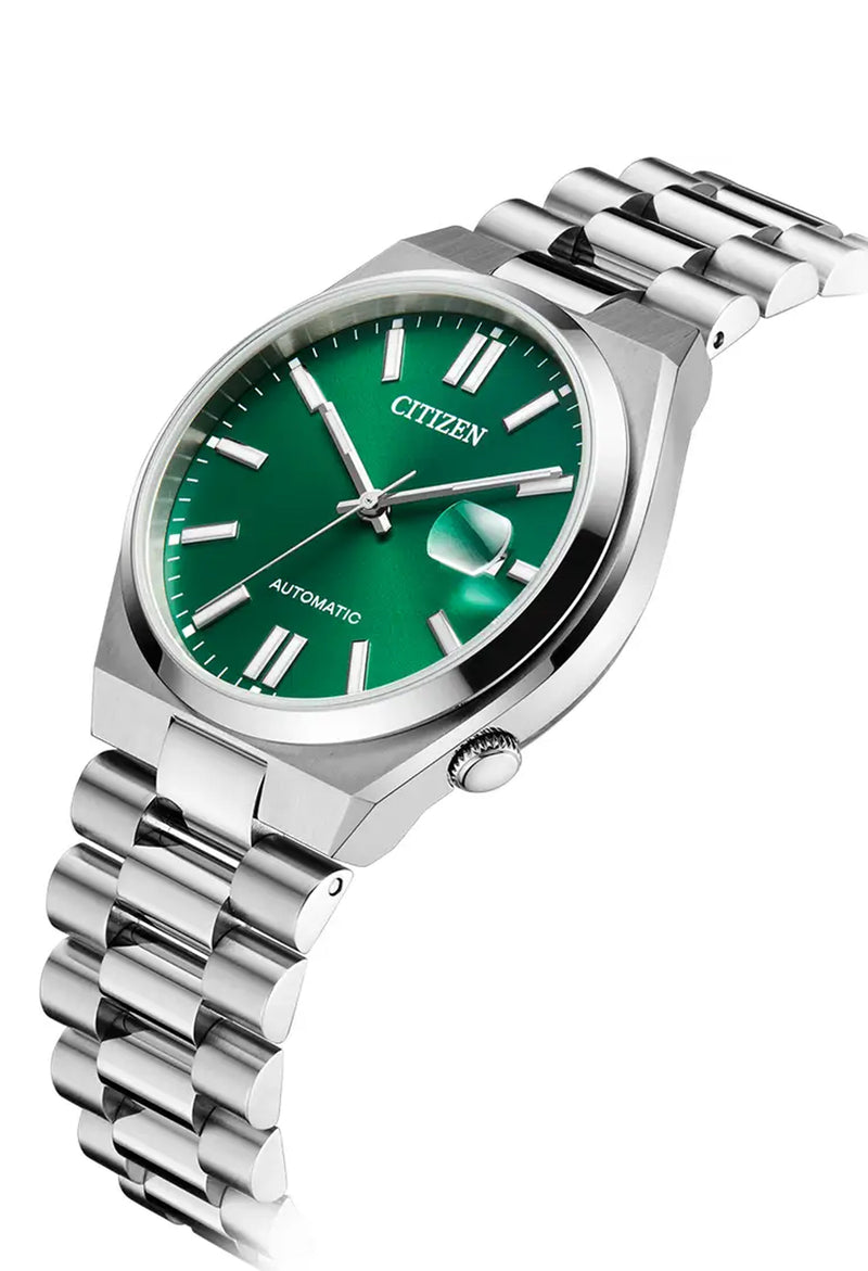 Citizen Gents Tsuyosa Green Dial Automatic Bracelet Watch Stainless Steel