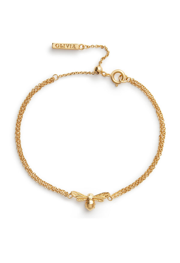 Olivia Burton Lucky Bee Chain Bracelet
