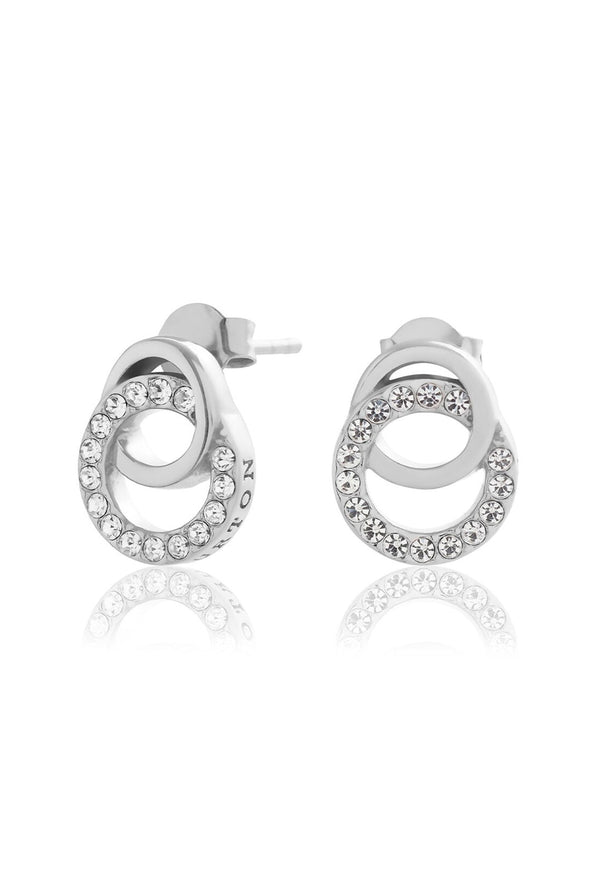 Olivia Burton Interlink Drop Stud Earrings