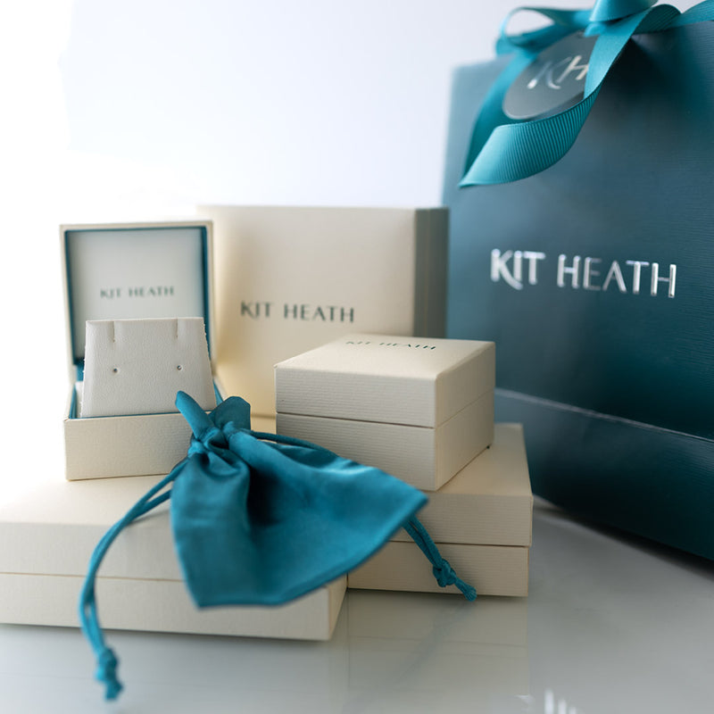 The Kit Heath Desire Cherish Heart Necklace, a silver necklace from Kit Heath, available at OD’s Jewellers in St Helens