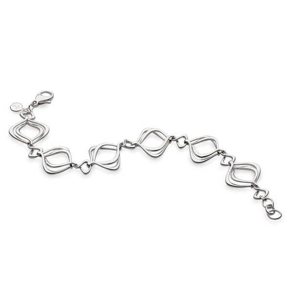 The Kit Heath Alicia Bracelet, a silver bracelet from Kit Heath, available at OD’s Jewellers in St Helens