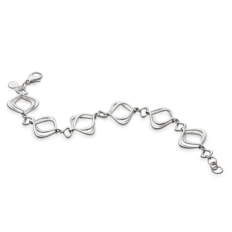 The Kit Heath Alicia Bracelet, a silver bracelet from Kit Heath, available at OD’s Jewellers in St Helens