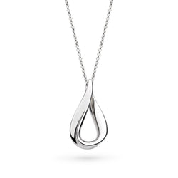 The Kit Heath Serenity Loop Midi Necklace, a silver necklace from Kit Heath, available at OD’s Jewellers in St Helens