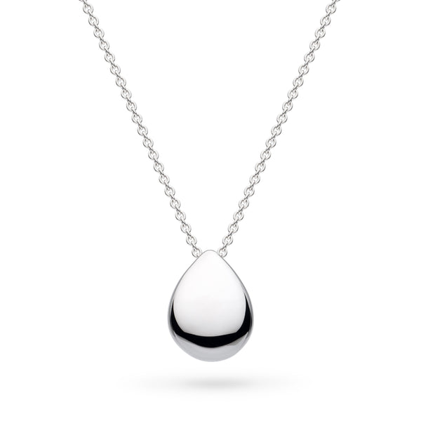 The Kit Heath Coast Pebble Smooth Grande Necklace, a silver necklace from Kit Heath, available at OD’s Jewellers in St Helens