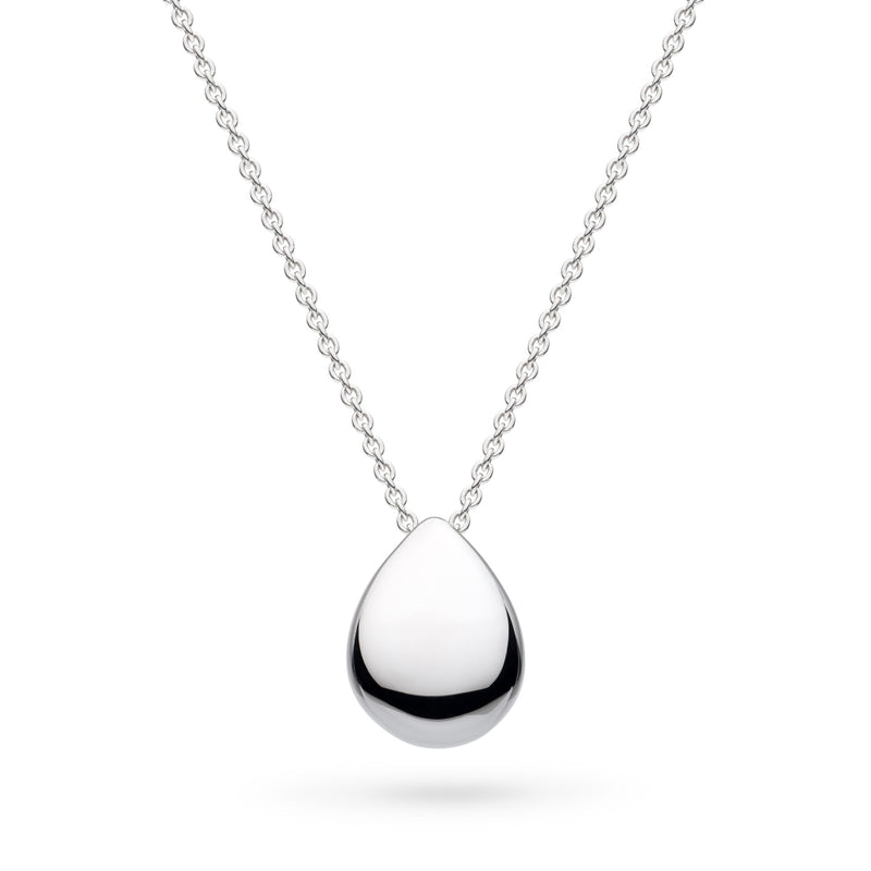 The Kit Heath Coast Pebble Smooth Grande Necklace, a silver necklace from Kit Heath, available at OD’s Jewellers in St Helens