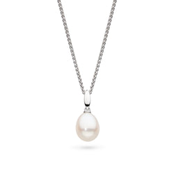 Kit Heath Silver Revival Classic Pearl Pendant Necklace 90427FP