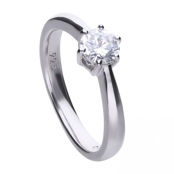 Diamonfire Solitaire Ring