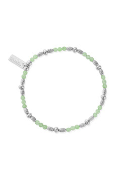 ChloBo Sparkle Aventurine Bracelet in Silver