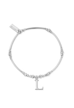ChloBo Iconic Initial L Bracelet in Silver