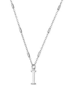 ChloBo Iconic Initial I Pendant in Silver
