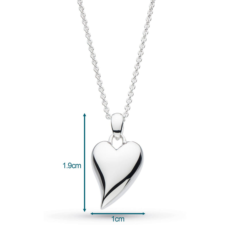 Desire Cherish Heart Necklace, a silver necklace from Kit Heath, available at OD’s Jewellers in St Helens