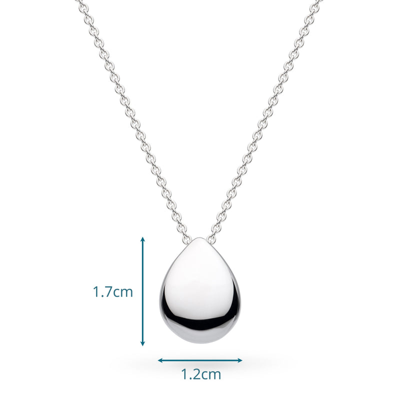 The Coast Pebble Smooth Grande necklace, a silver pendant necklace from Kit Heath, available at OD’s Jewellers in St Helens
