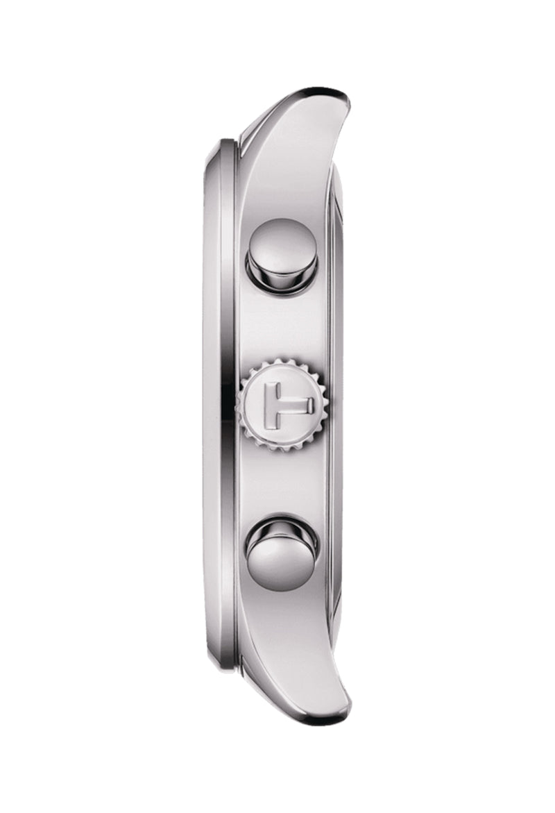 Mens Tissot Chrono XL Green Dial Bracelet Watch Stainless Steel