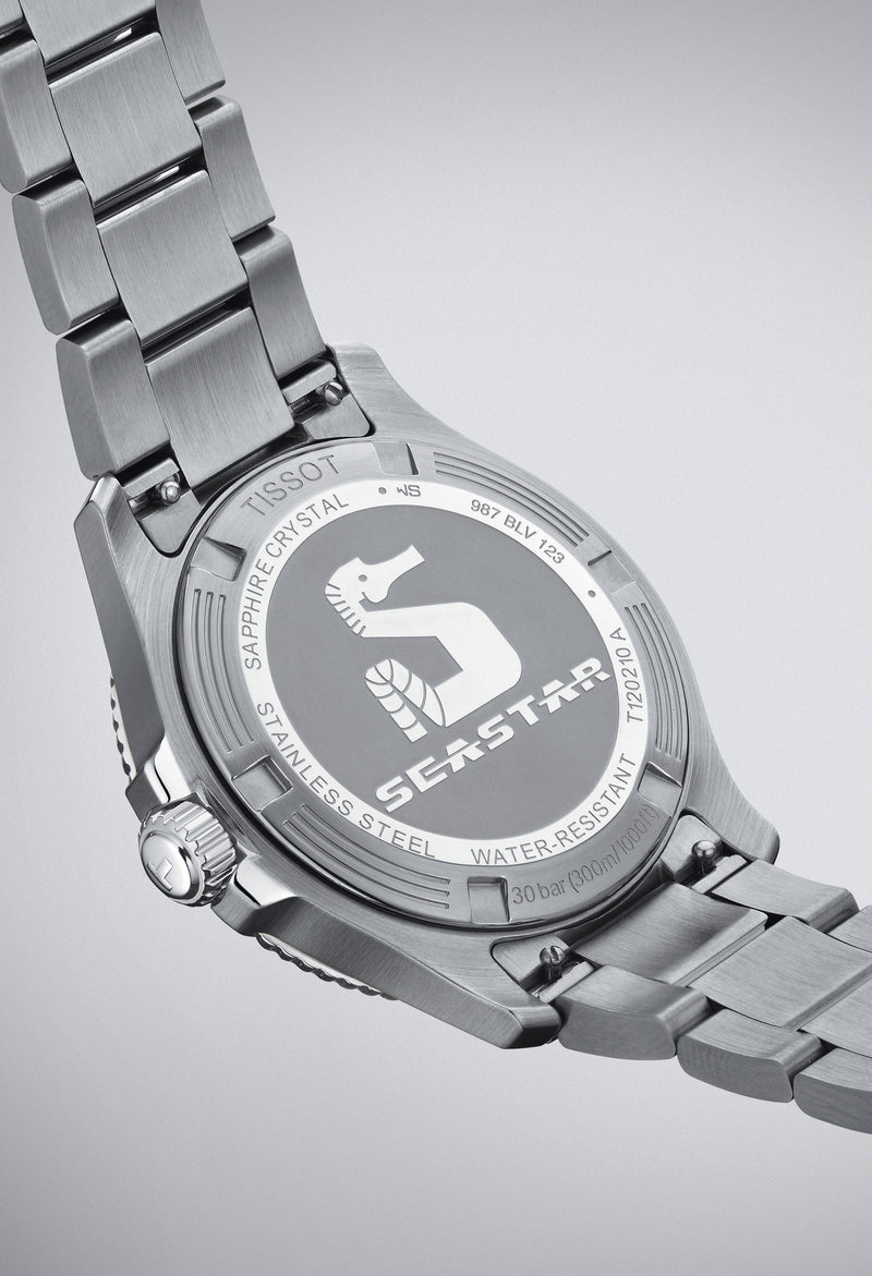 Gents Tissot 40mm Seastar 1000 Stainless Steel Bracelet Watch