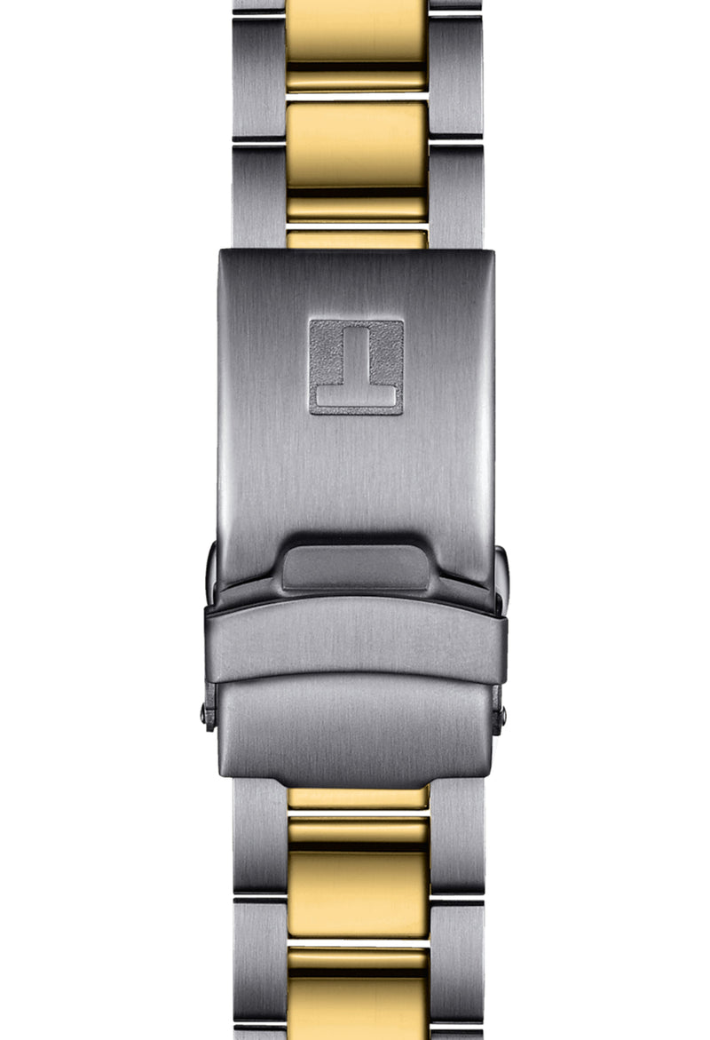 Gents Tissot Seastar 1000 40mm Black Dial Bracelet Watch Stainless Steel GP