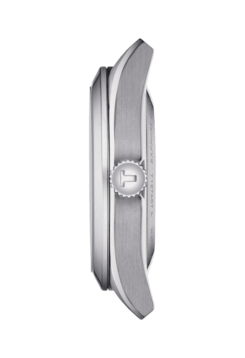 Gents Tissot Gentleman Powermatic 80 Silicium Bracelet Watch Stainless Steel