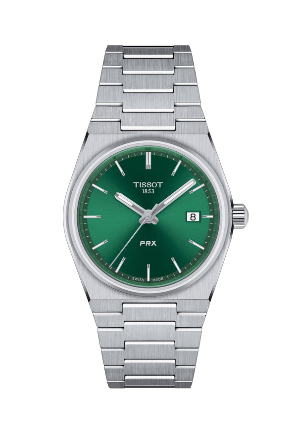 Tissot Ladies PRX Green Dial Stainless Steel Bracelet Watch