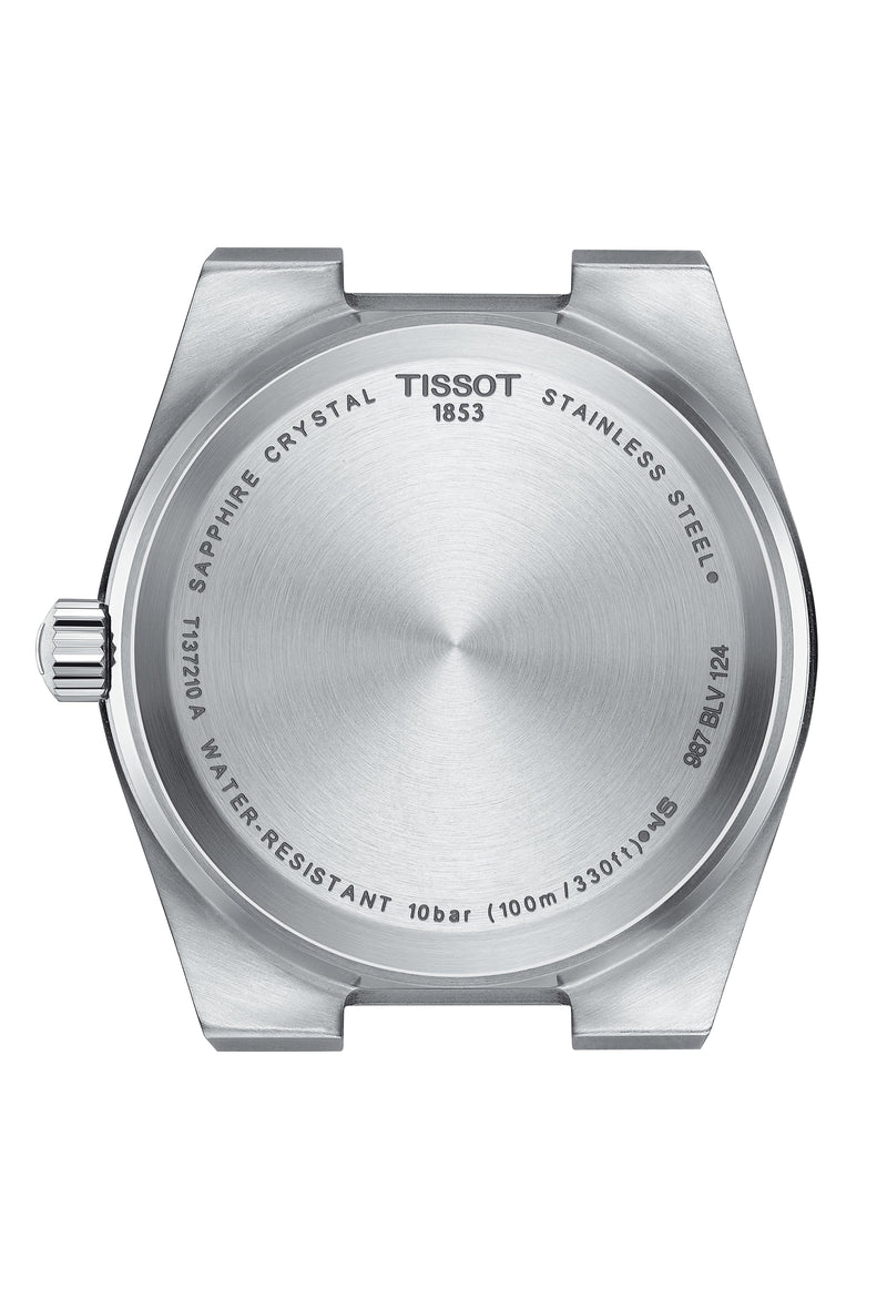 Tissot Ladies PRX 35mm Ice Blue Dial Quartz Watch Stainless Steel