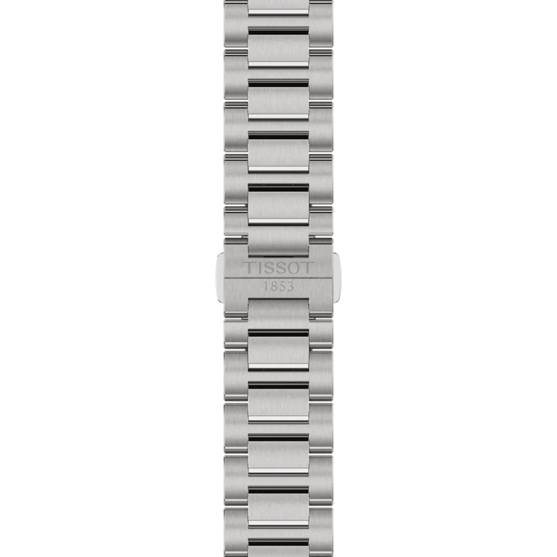 The Mens Tissot PRC100 Solar Quartz Blue Dial Bracelet Watch Stainless Steel, a silver stainless steel jewelry watch from Tissot, available at OD’s Jewellers in St Helens.