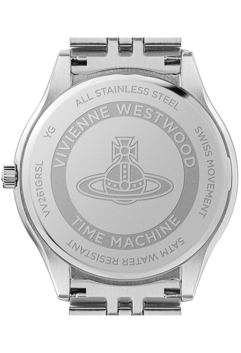 Vivienne Westwood Ladies Camberwell Dark Green Dial Bracelet Watch Stainless Steel
