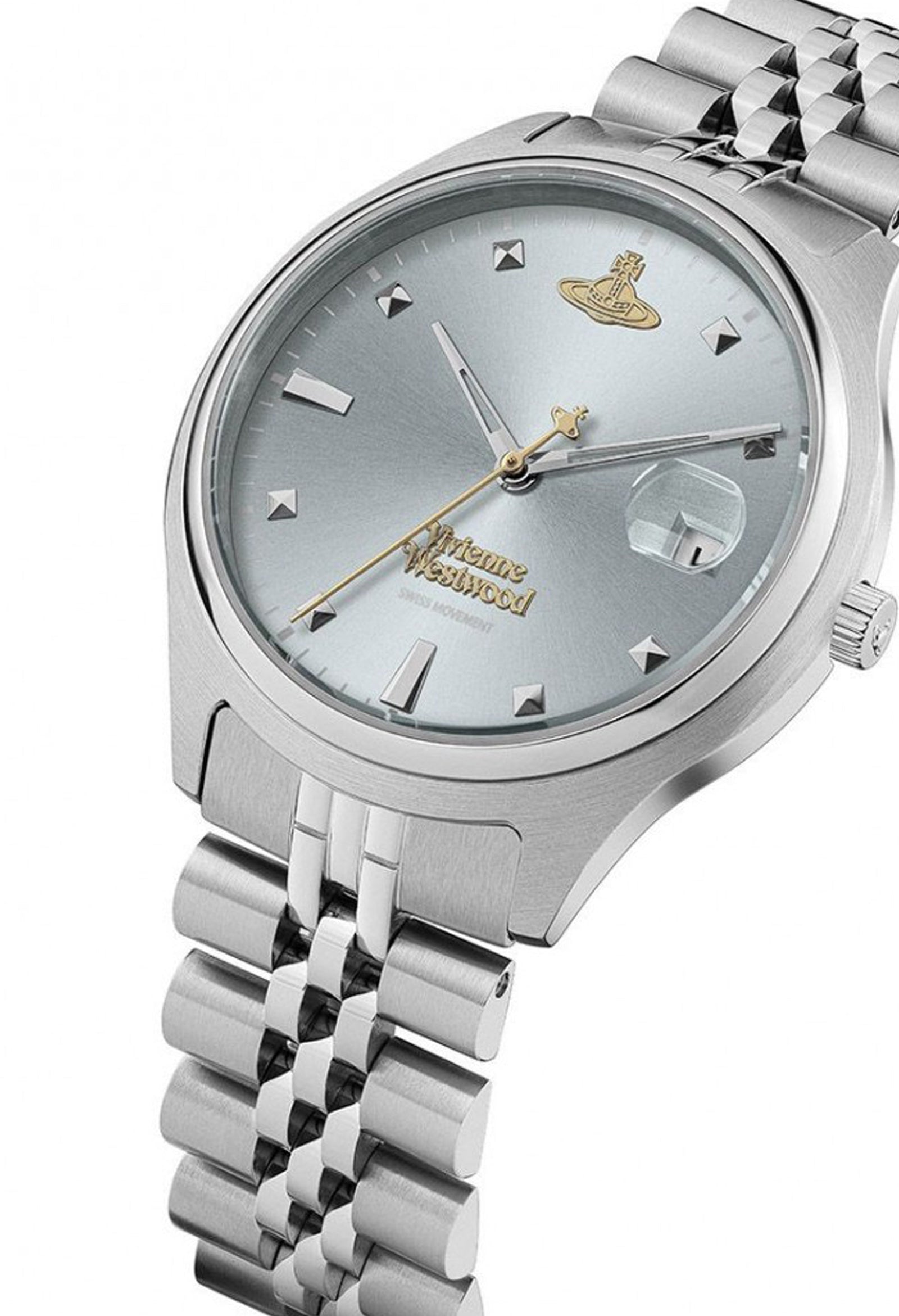 Vivienne Westwood Ladies Camberwell Ice Blue Dial Bracelet Watch