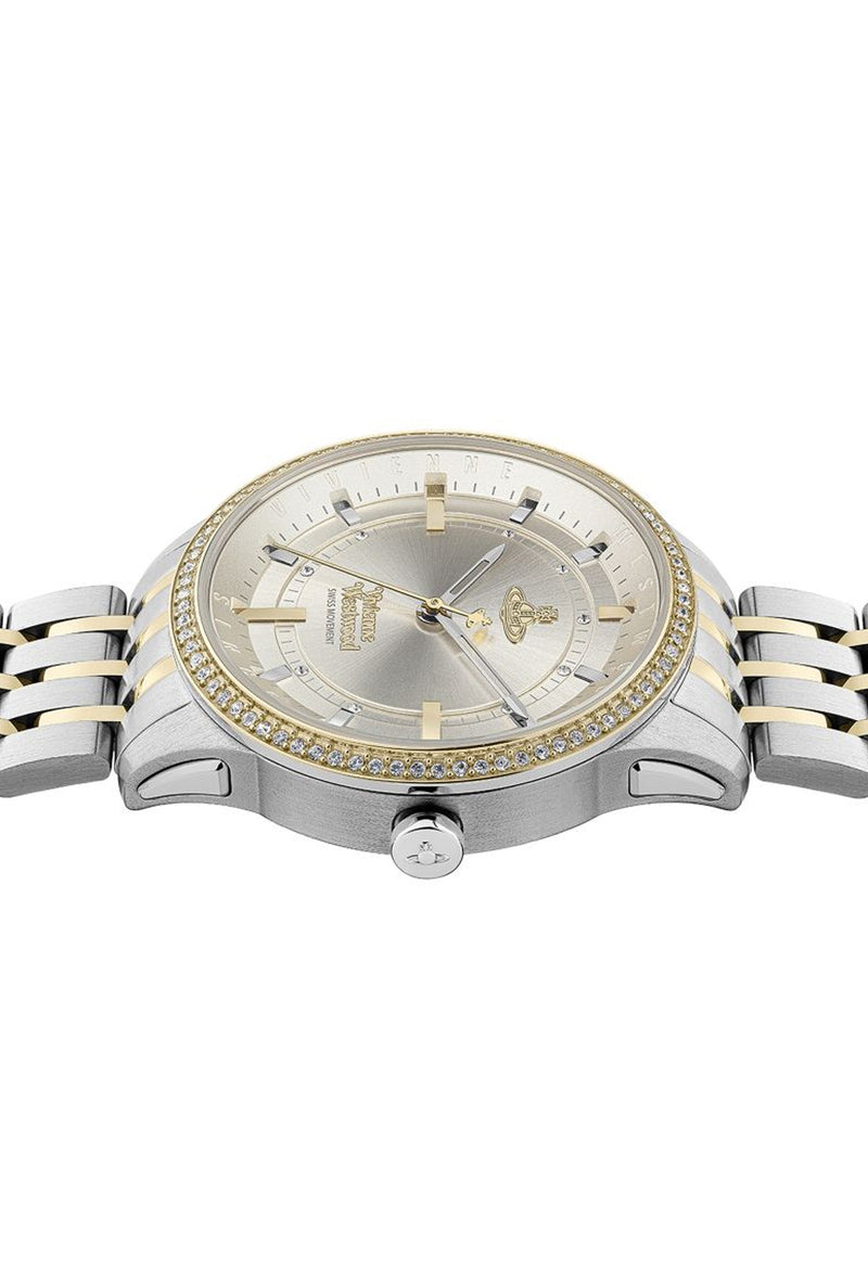 Vivienne Westwood Ladies East End Silver Dial Bracelet Watch Stainless Steel GP