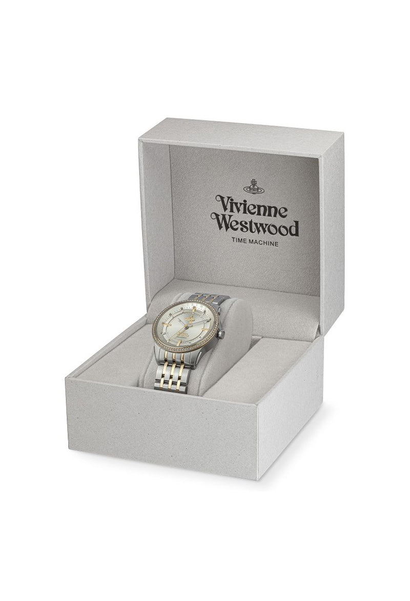 Vivienne Westwood Ladies East End Silver Dial Bracelet Watch Stainless Steel GP