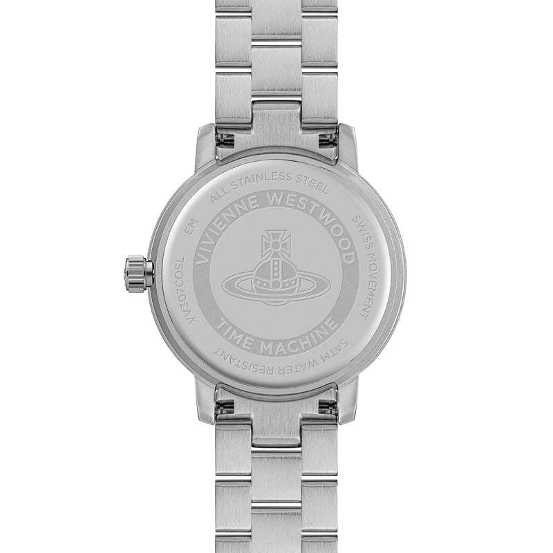 Vivienne Westwood Dulwich Peach Dial Stainless Steel Watch