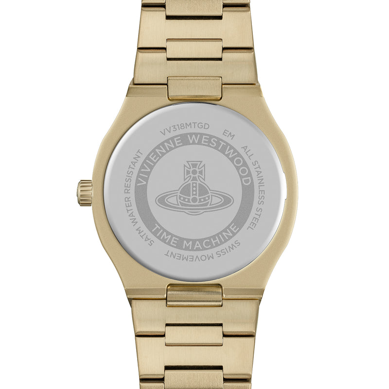 Vivienne Westwood Merton Watch Pink Ombre Gold Plated