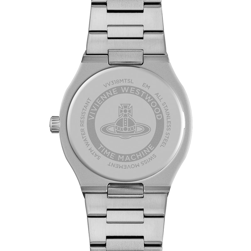 Vivienne Westwood Merton Watch Pink Silver Green Ombre Dial