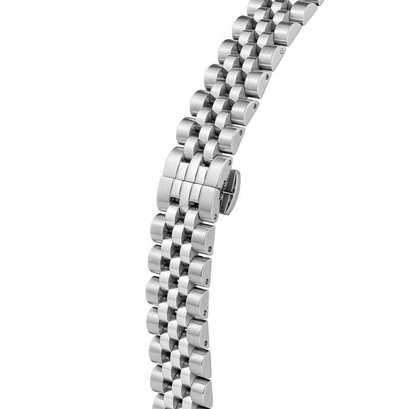 Vivienne Westwood Ladies Wallace Pale Blue Crystal Dial Stainless Steel Bracelet Watch