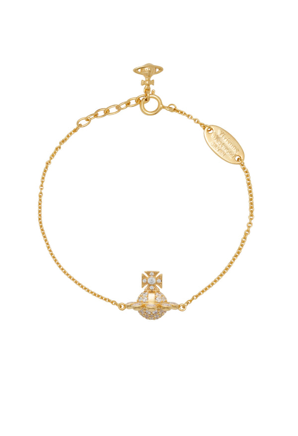 Vivienne Westwood Zadie Sterling Silver Gold Plated Bracelet
