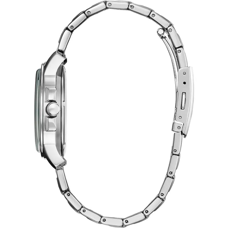 Citizen Mens Eco-Drive Green Dial Bracelet Watch BM8180-71W