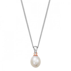 Clogau Sterling Silver Natures Wonder Beachcomber Necklace With Pearl 3SBCH0663