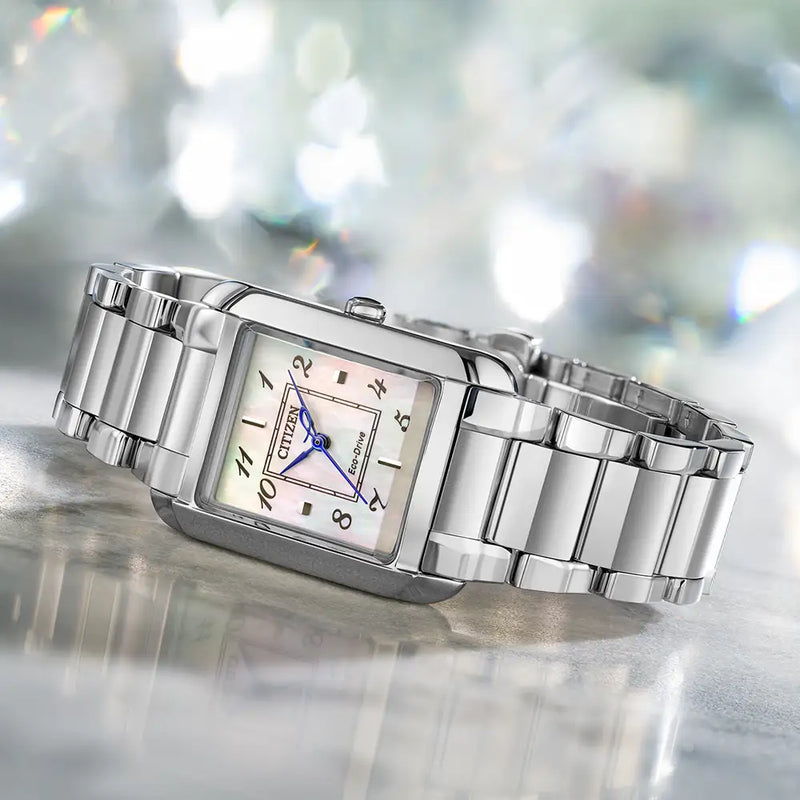 Citizen Ladies L Bianca MOP Dial Bracelet Watch EW5600-52D