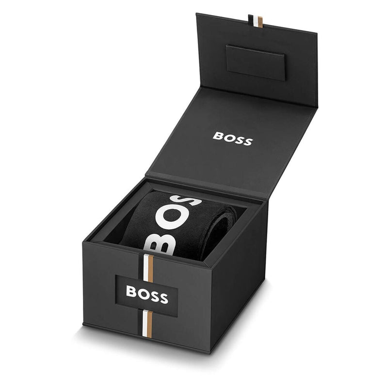 BOSS Ladies Two-Tone Mae Petite, Green Dial Bracelet Watch 1502822