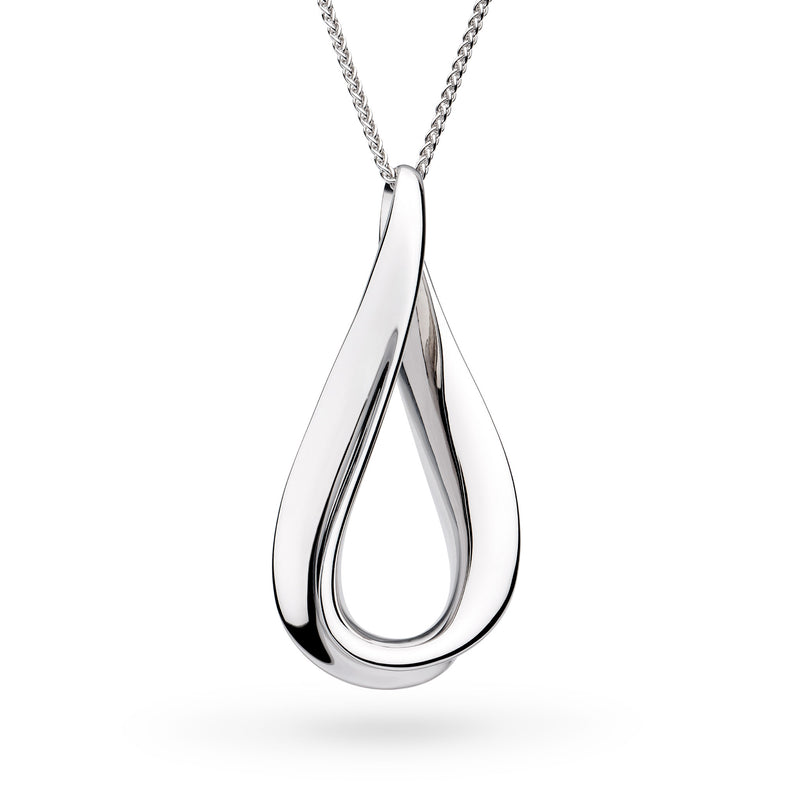 Kit Heath Serenity Grande Slider Necklace Silver by Kit Heath