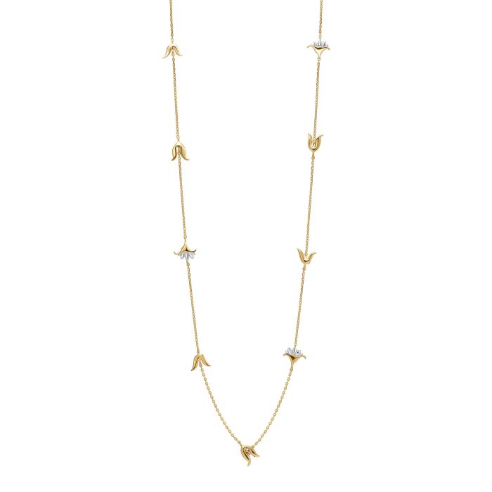 Laura Ashley Camelot Long Necklace Gold Plated by Laura Ashley