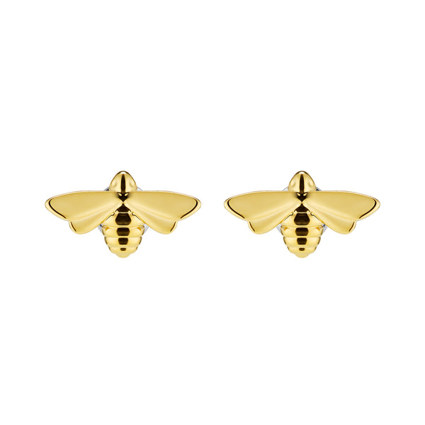 Gold plated Olivia Burton Bee Earrings