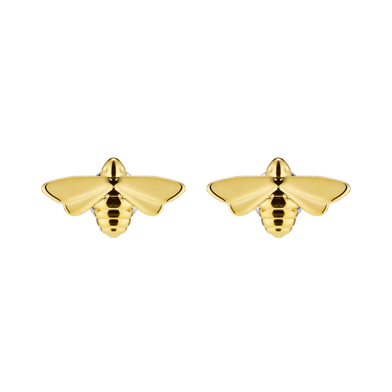 Gold plated Olivia Burton Bee Earrings