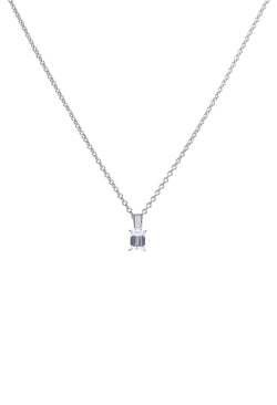 Diamonfire Emerald Cut Pendant