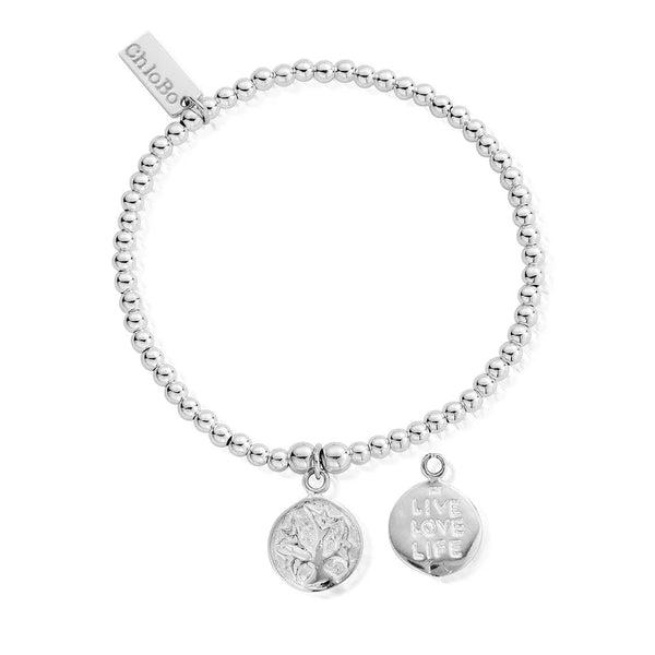 Cute Charm Live Life Love Bracelet SBCC215