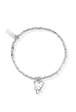 ChloBo Interlocking Love Heart Bracelet